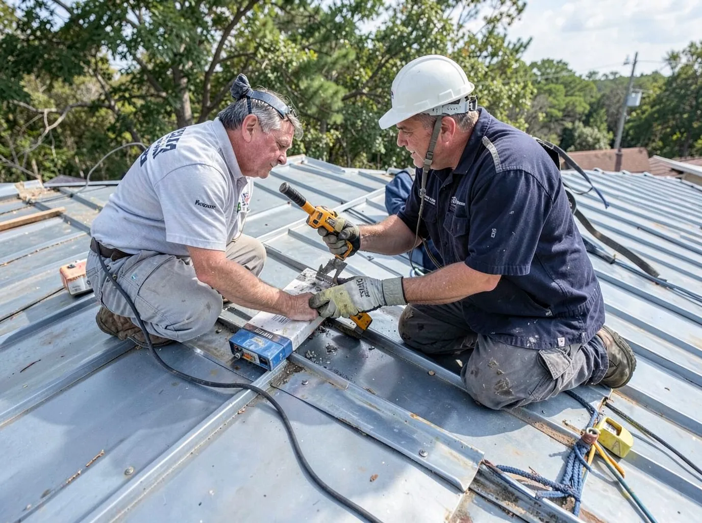 Metal Roof Leak Repair in Mount Pleasant